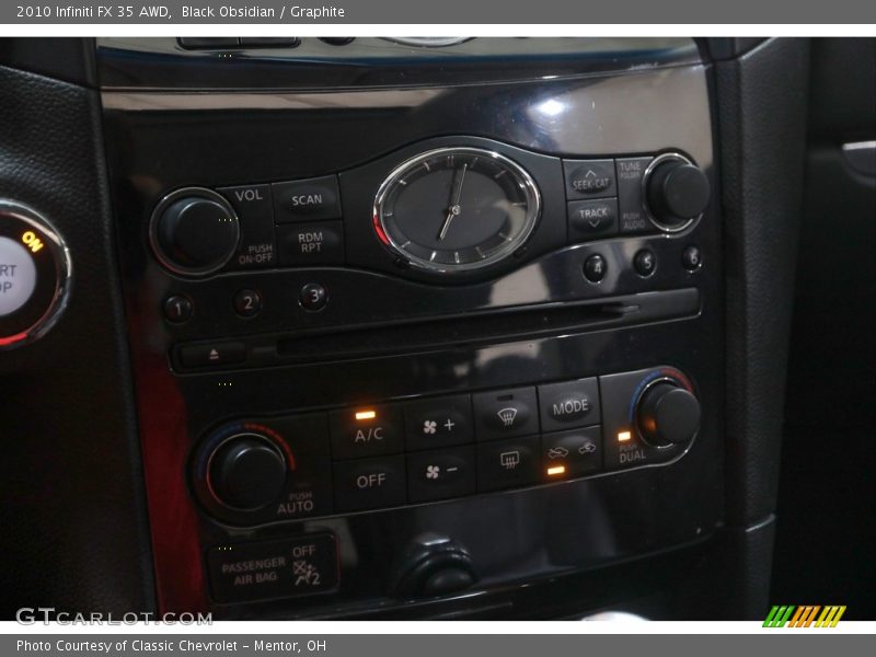 Black Obsidian / Graphite 2010 Infiniti FX 35 AWD