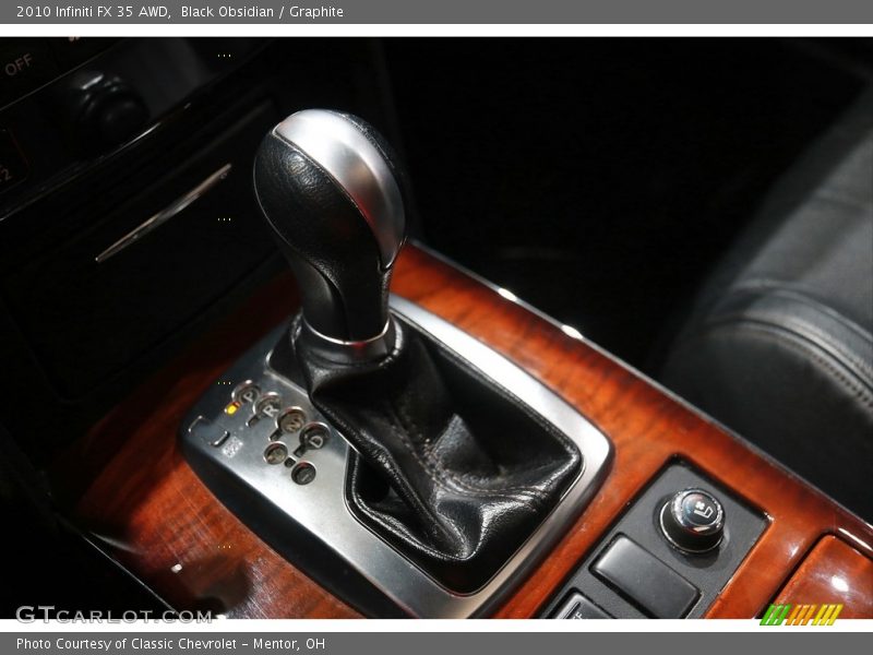 Black Obsidian / Graphite 2010 Infiniti FX 35 AWD