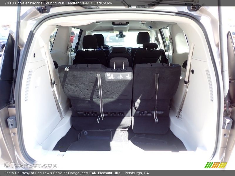 Molten Silver / Black/Alloy 2018 Chrysler Pacifica Touring Plus