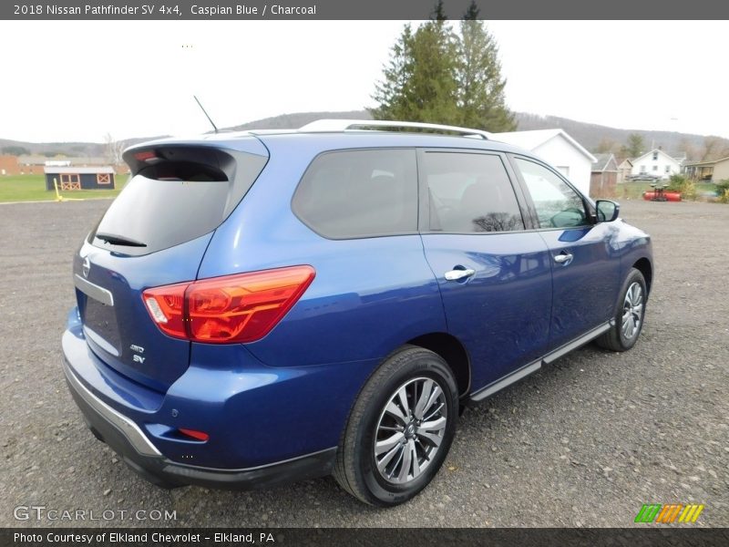Caspian Blue / Charcoal 2018 Nissan Pathfinder SV 4x4