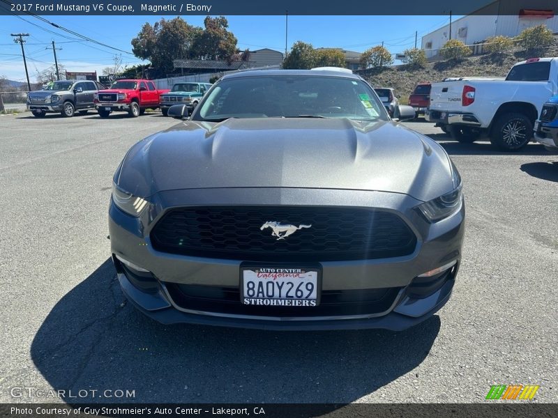 Magnetic / Ebony 2017 Ford Mustang V6 Coupe