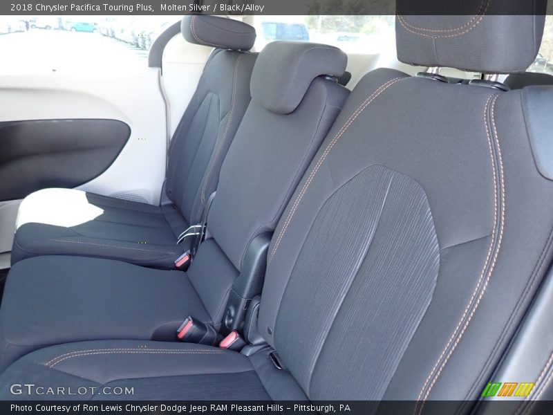 Molten Silver / Black/Alloy 2018 Chrysler Pacifica Touring Plus