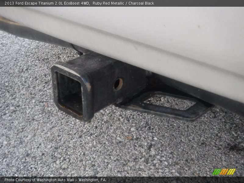 Ruby Red Metallic / Charcoal Black 2013 Ford Escape Titanium 2.0L EcoBoost 4WD