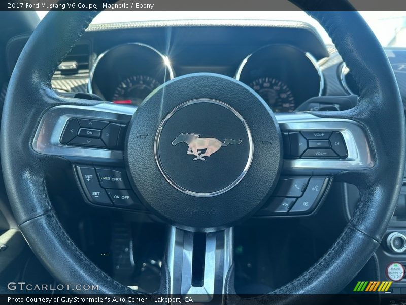 Magnetic / Ebony 2017 Ford Mustang V6 Coupe