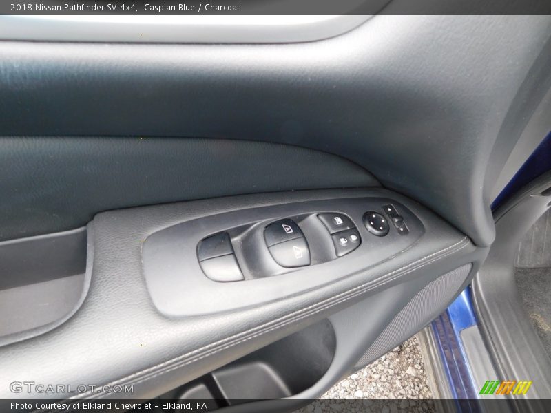 Caspian Blue / Charcoal 2018 Nissan Pathfinder SV 4x4