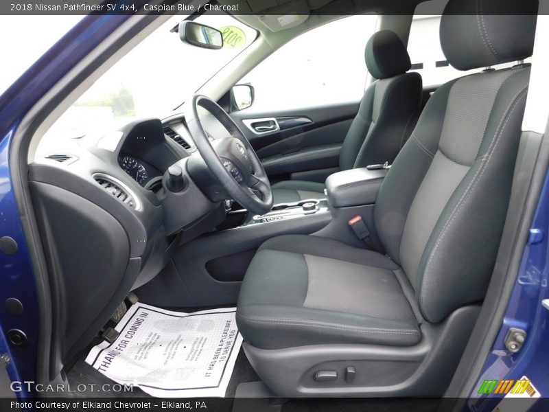 Caspian Blue / Charcoal 2018 Nissan Pathfinder SV 4x4