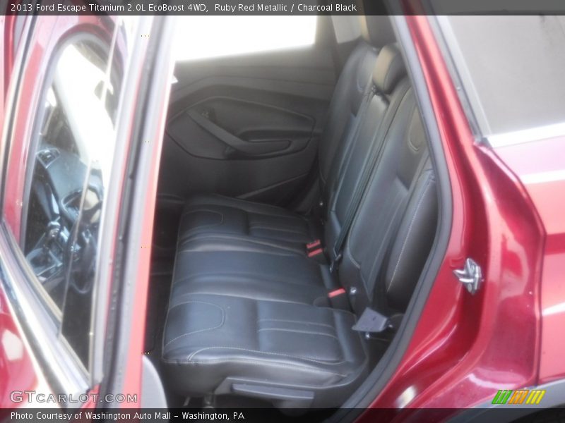 Ruby Red Metallic / Charcoal Black 2013 Ford Escape Titanium 2.0L EcoBoost 4WD