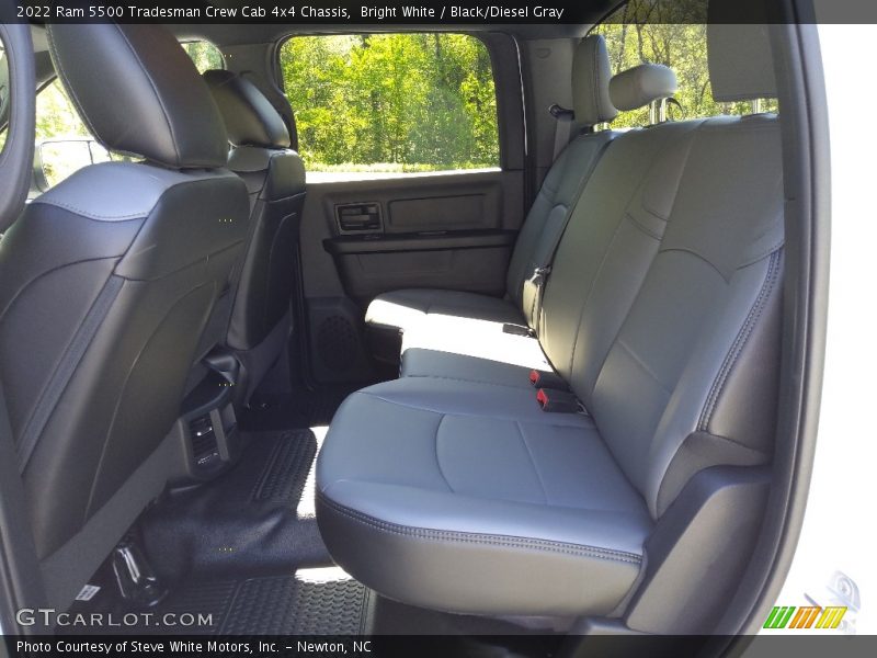 Bright White / Black/Diesel Gray 2022 Ram 5500 Tradesman Crew Cab 4x4 Chassis
