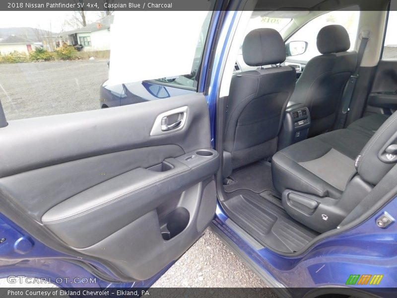 Caspian Blue / Charcoal 2018 Nissan Pathfinder SV 4x4
