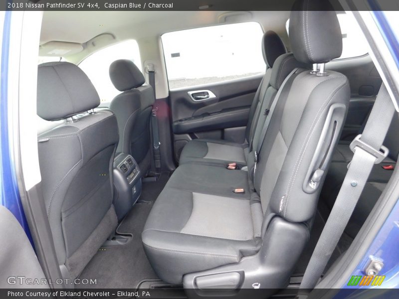 Caspian Blue / Charcoal 2018 Nissan Pathfinder SV 4x4