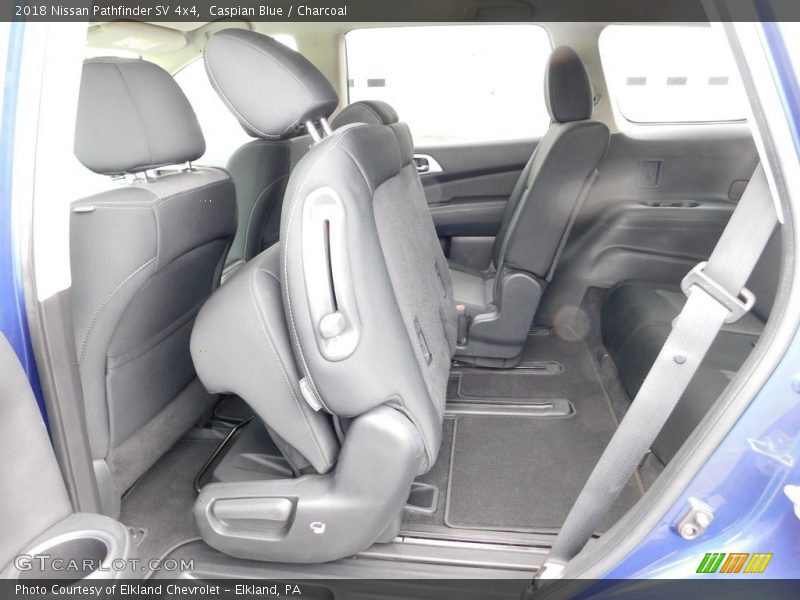 Caspian Blue / Charcoal 2018 Nissan Pathfinder SV 4x4