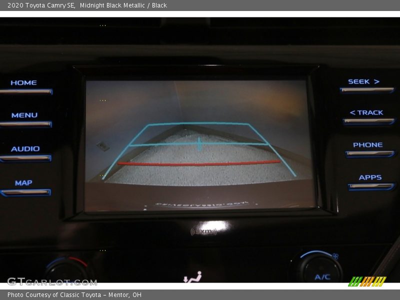 Midnight Black Metallic / Black 2020 Toyota Camry SE