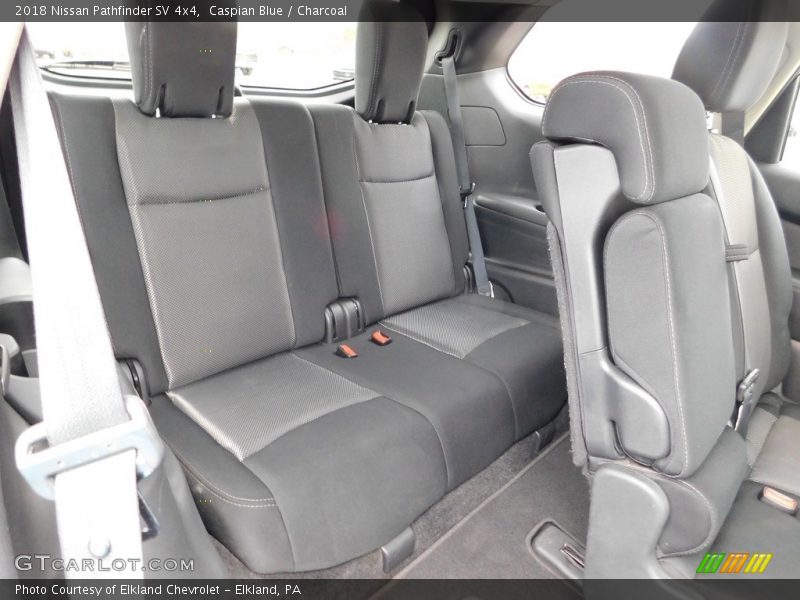 Caspian Blue / Charcoal 2018 Nissan Pathfinder SV 4x4