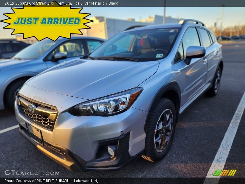 Ice Silver Metallic / Black 2019 Subaru Crosstrek 2.0i Premium