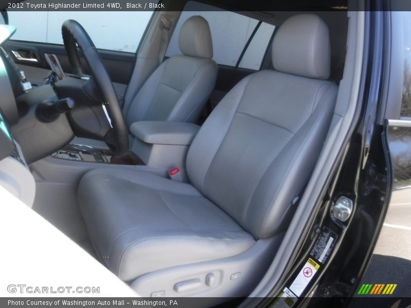 Black / Black 2012 Toyota Highlander Limited 4WD