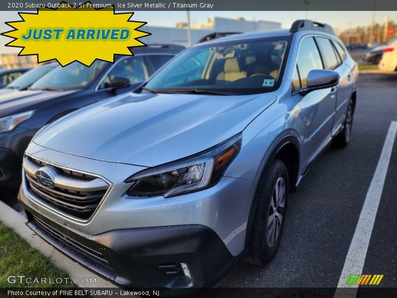Ice Silver Metallic / Titanium Gray 2020 Subaru Outback 2.5i Premium