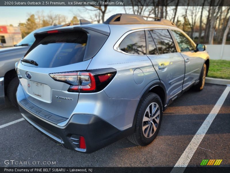 Ice Silver Metallic / Titanium Gray 2020 Subaru Outback 2.5i Premium