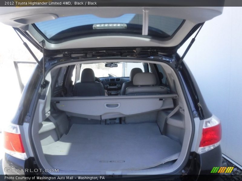 Black / Black 2012 Toyota Highlander Limited 4WD