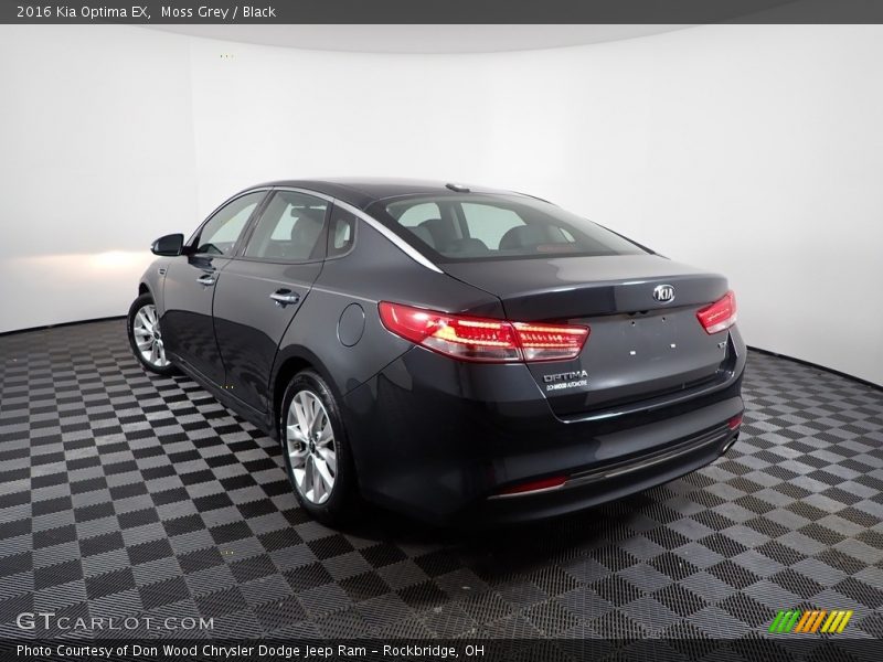 Moss Grey / Black 2016 Kia Optima EX