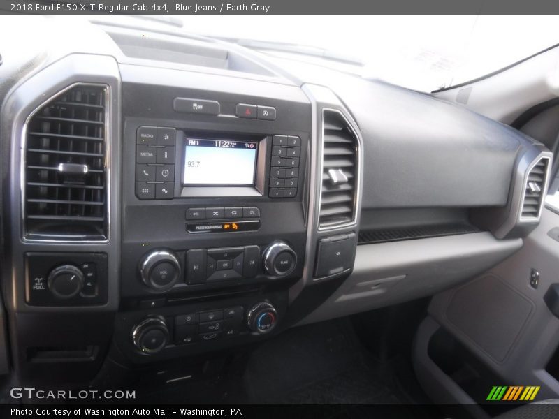 Blue Jeans / Earth Gray 2018 Ford F150 XLT Regular Cab 4x4