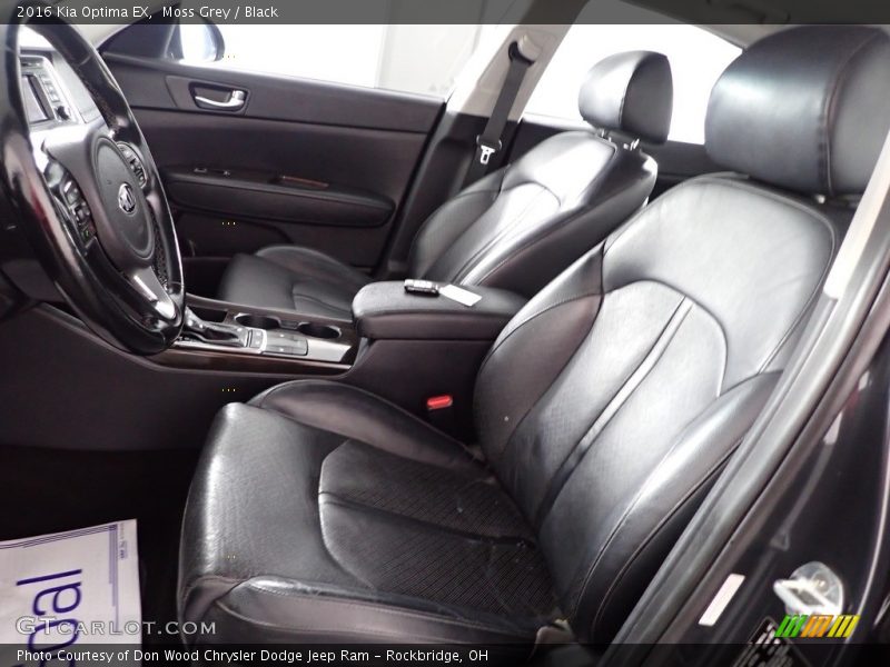 Front Seat of 2016 Optima EX