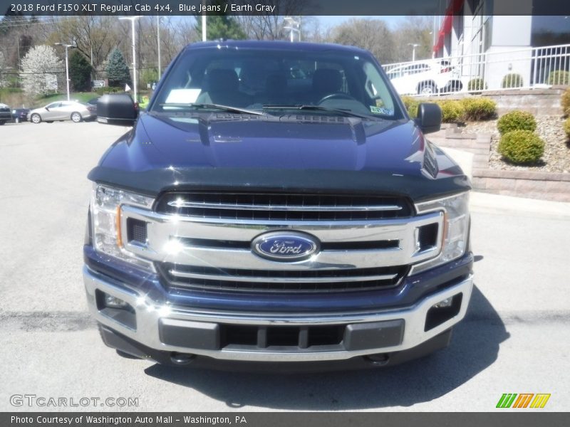 Blue Jeans / Earth Gray 2018 Ford F150 XLT Regular Cab 4x4