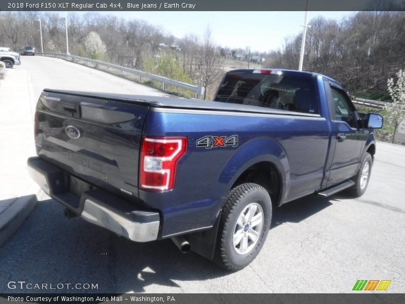 Blue Jeans / Earth Gray 2018 Ford F150 XLT Regular Cab 4x4