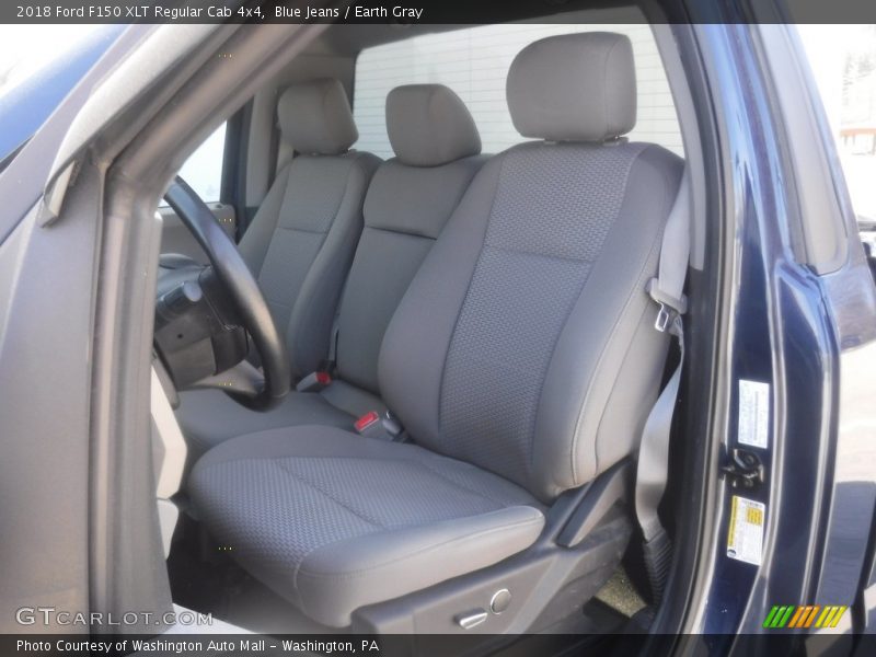 Blue Jeans / Earth Gray 2018 Ford F150 XLT Regular Cab 4x4