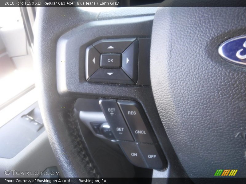 Blue Jeans / Earth Gray 2018 Ford F150 XLT Regular Cab 4x4