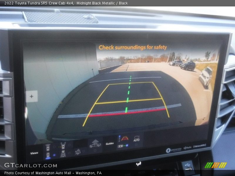 Midnight Black Metallic / Black 2022 Toyota Tundra SR5 Crew Cab 4x4