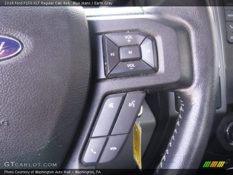 Blue Jeans / Earth Gray 2018 Ford F150 XLT Regular Cab 4x4