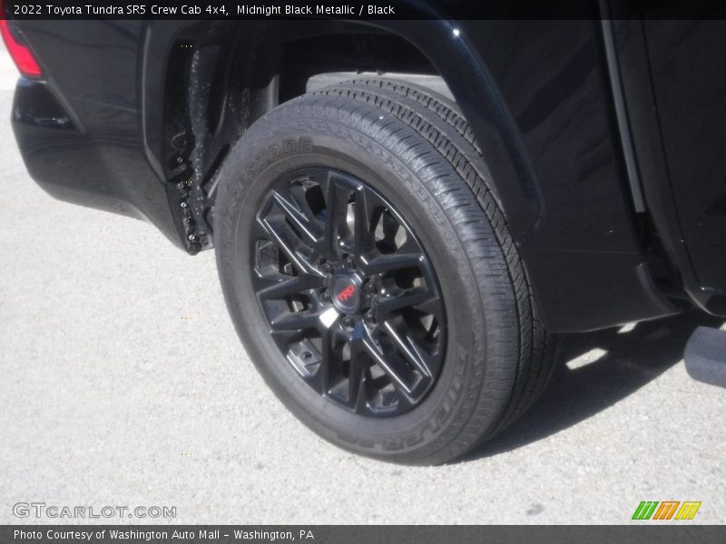 Midnight Black Metallic / Black 2022 Toyota Tundra SR5 Crew Cab 4x4