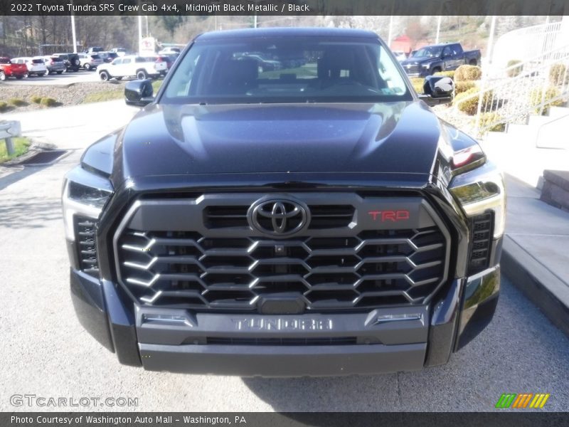 Midnight Black Metallic / Black 2022 Toyota Tundra SR5 Crew Cab 4x4