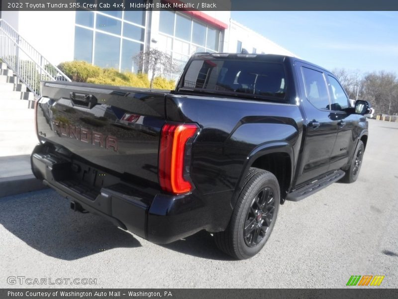 Midnight Black Metallic / Black 2022 Toyota Tundra SR5 Crew Cab 4x4