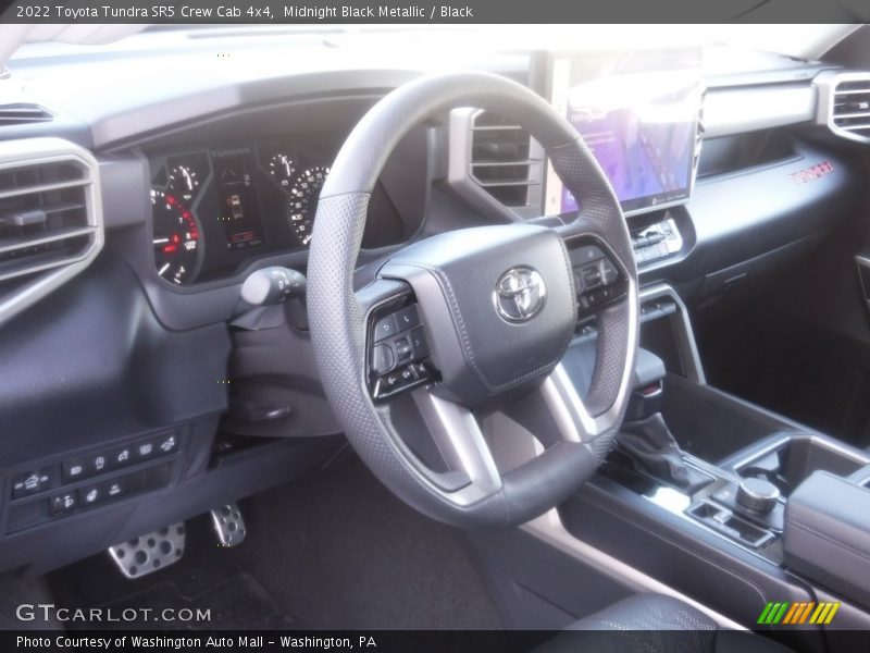 Midnight Black Metallic / Black 2022 Toyota Tundra SR5 Crew Cab 4x4