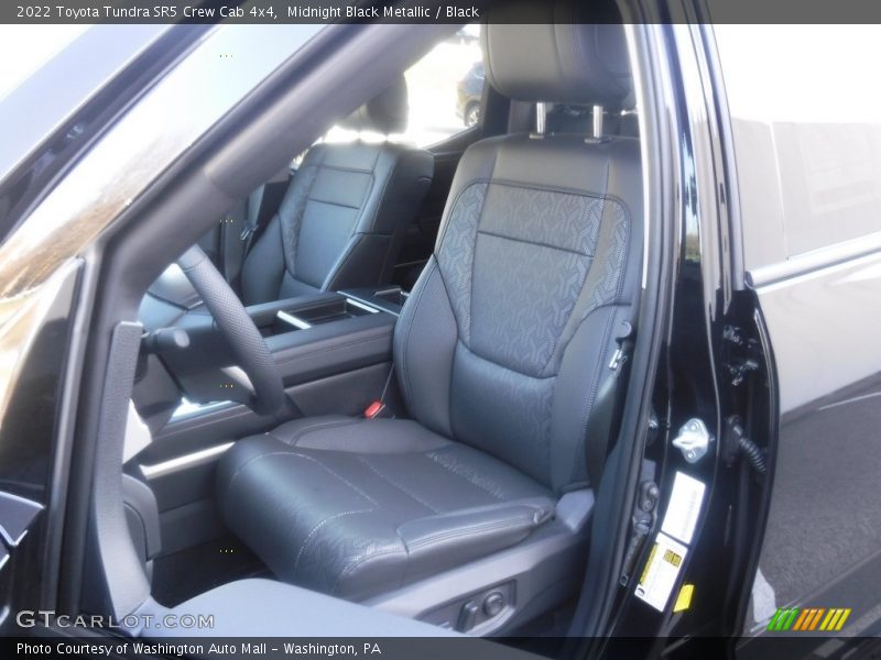 Front Seat of 2022 Tundra SR5 Crew Cab 4x4