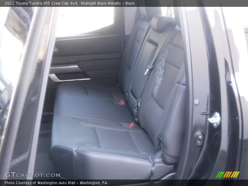 Rear Seat of 2022 Tundra SR5 Crew Cab 4x4