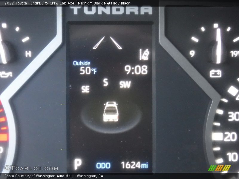 Midnight Black Metallic / Black 2022 Toyota Tundra SR5 Crew Cab 4x4