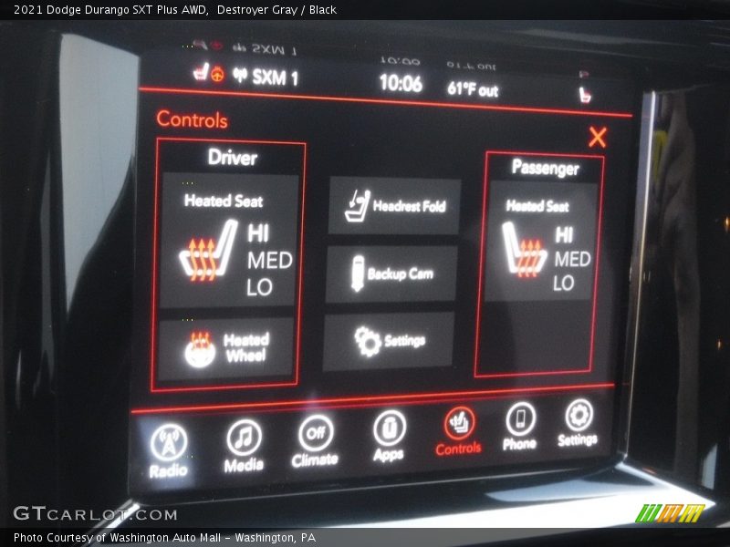 Destroyer Gray / Black 2021 Dodge Durango SXT Plus AWD