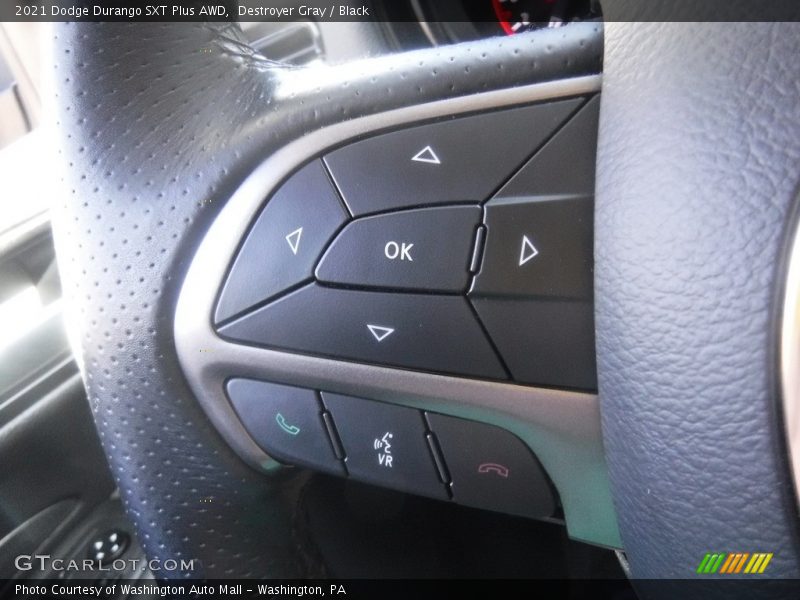 Destroyer Gray / Black 2021 Dodge Durango SXT Plus AWD