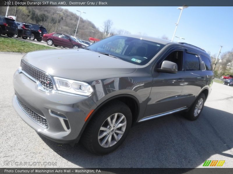 Destroyer Gray / Black 2021 Dodge Durango SXT Plus AWD