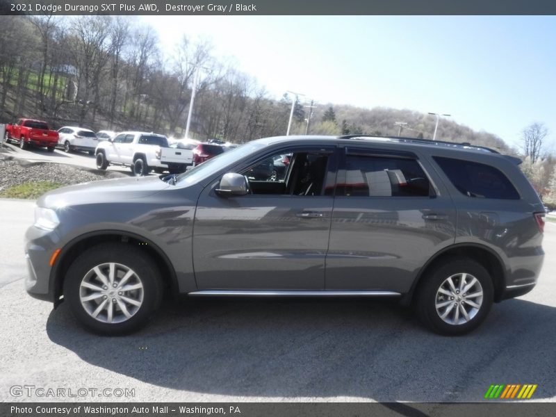 Destroyer Gray / Black 2021 Dodge Durango SXT Plus AWD