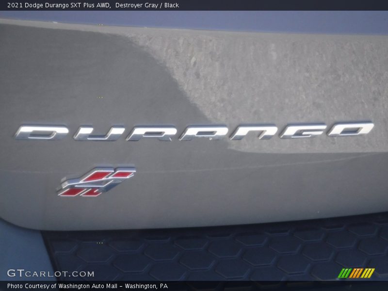 Destroyer Gray / Black 2021 Dodge Durango SXT Plus AWD