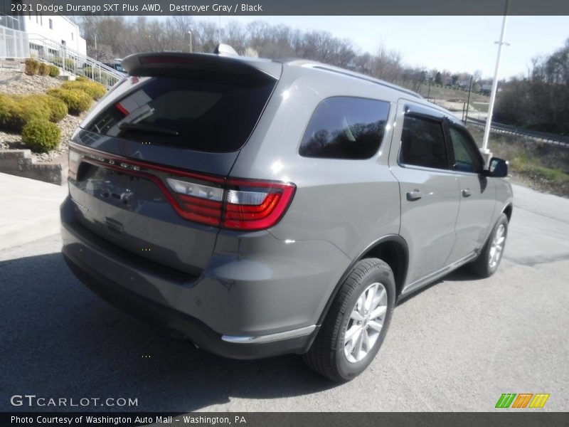 Destroyer Gray / Black 2021 Dodge Durango SXT Plus AWD