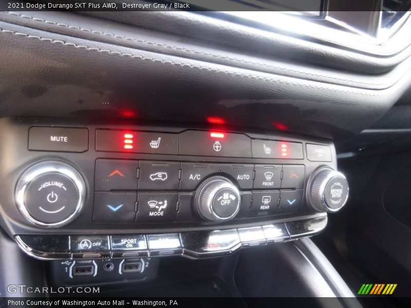 Destroyer Gray / Black 2021 Dodge Durango SXT Plus AWD