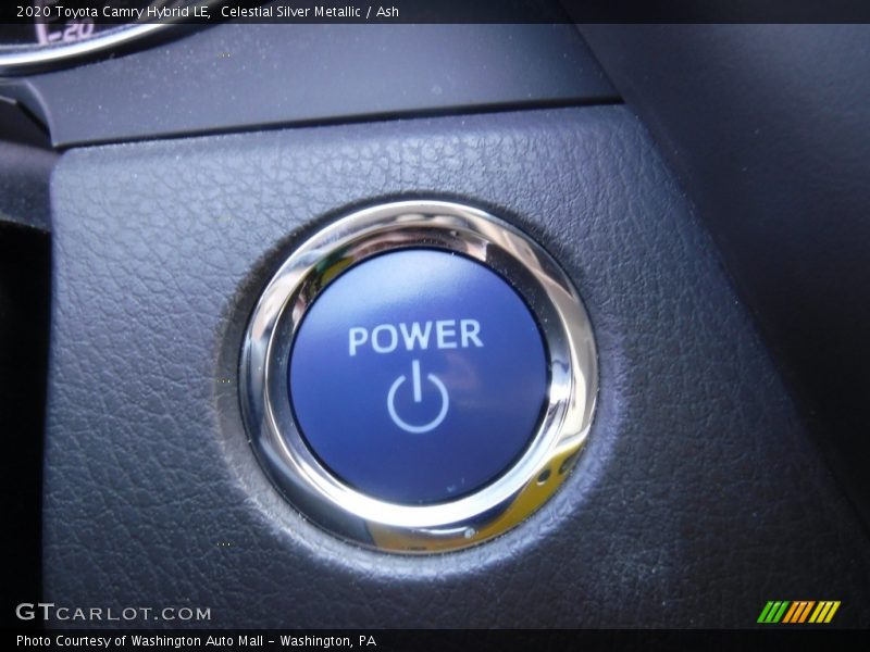 Celestial Silver Metallic / Ash 2020 Toyota Camry Hybrid LE