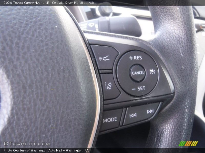 Celestial Silver Metallic / Ash 2020 Toyota Camry Hybrid LE