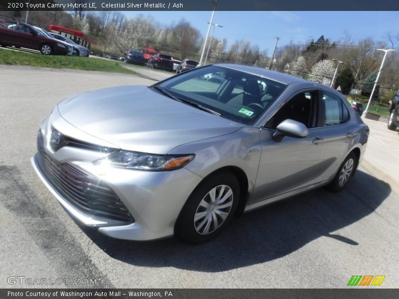 Celestial Silver Metallic / Ash 2020 Toyota Camry Hybrid LE