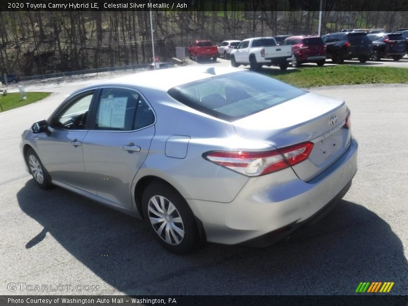 Celestial Silver Metallic / Ash 2020 Toyota Camry Hybrid LE