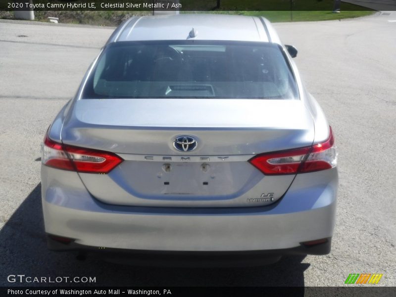 Celestial Silver Metallic / Ash 2020 Toyota Camry Hybrid LE